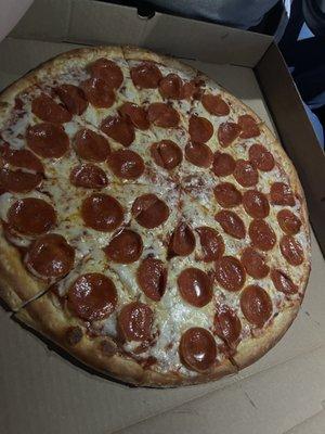 Large pepperoni