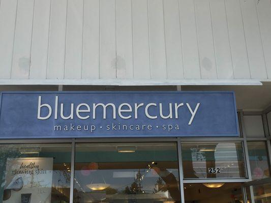 Blue Mercury National brand sign