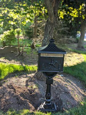 Mailbox installation