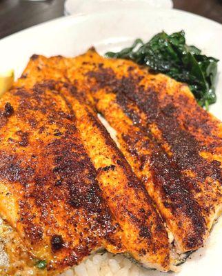 Blackened Rainbow Trout