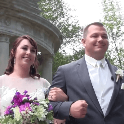 A frame from a Forever Moments wedding film in Chippewa Falls, Wisconsin.