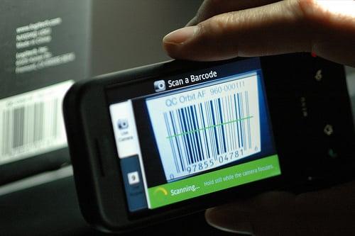 Barcode scanning with electronic signature