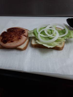 Fried Bologna!!