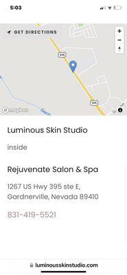 Luminous Skin Studio has moved