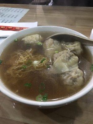 Wonton soup.