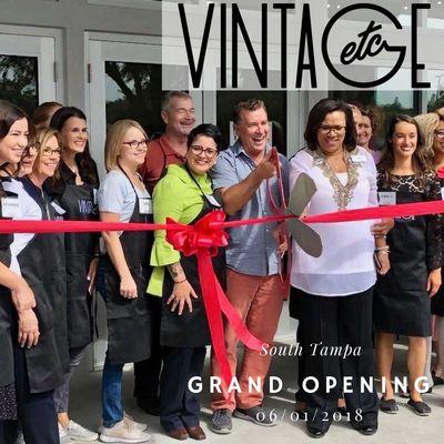 Vintage Etc., South Tampa's High-End Resale Store opened June 1, 2018! Visit our store: 4479 W Gandy Blvd Tampa, FL 33611 www.vintageetc.org