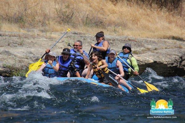 Sunshine Rafting!!