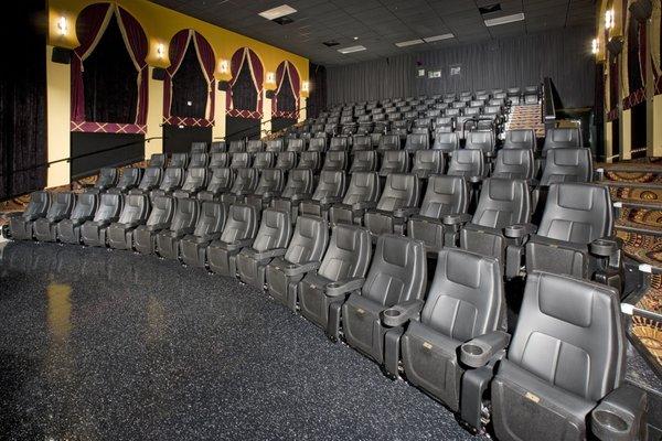 Stadium seating auditorium