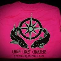 Screen printed Shirt for Chum Crazy Charters