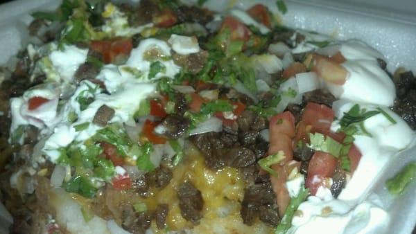 Carne asada fries. Bomb.