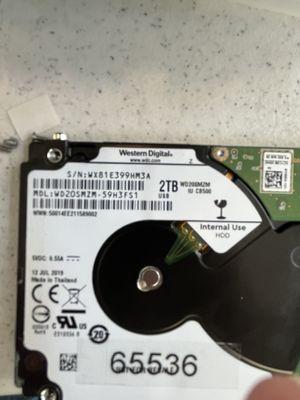 Western Digital My Passport hard drive recovery.