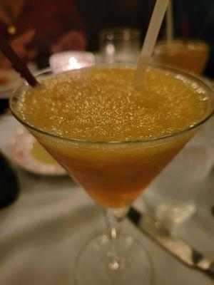 Frozen Peach Bellini