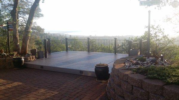 Our finished deck!