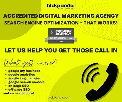 Don't be fooled, SEO is a lot of work and if not done correctly, it's of no use! 
Our team of professionals are ready for you!