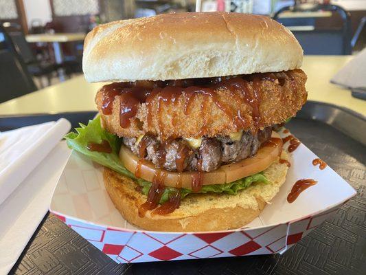 Lechon Burger (good healthy food)