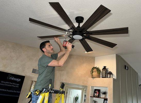 Ceiling Fan Installation