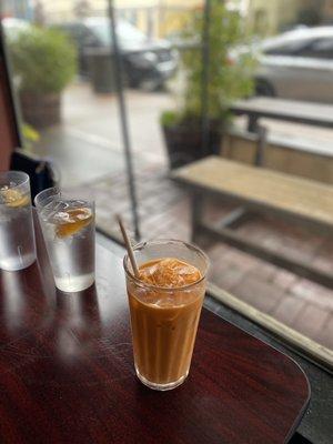 Thai iced tea. The best!