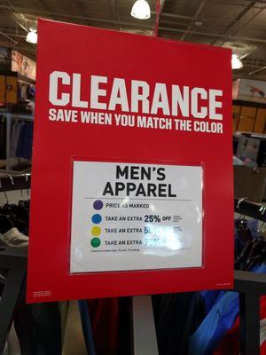 Pretty good clearance sale going on!