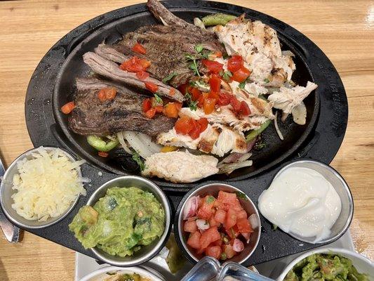 Combo Fajitas Platter