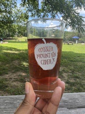 Raspberry cider