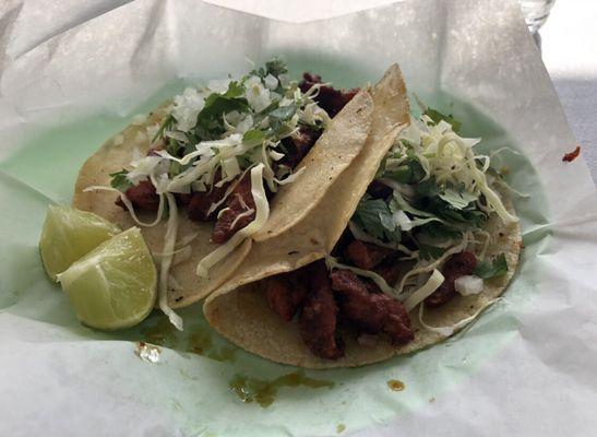 More angles of al pastor tacos