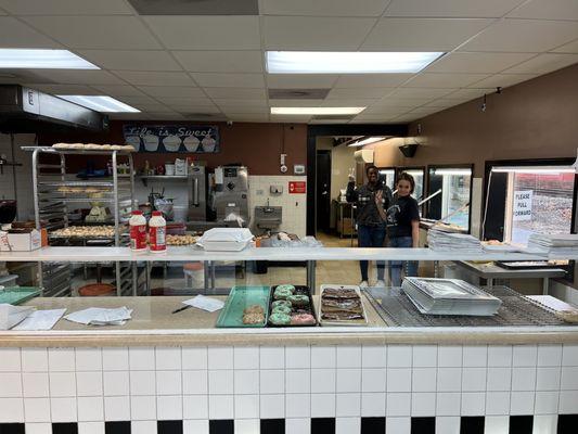 Old fashioned donut shop