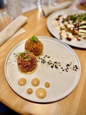 Kimchi arancini