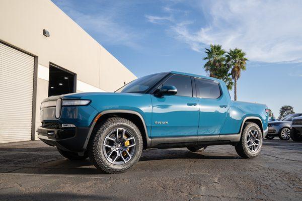 Ben Sullins' Rivian R1T Electric Truck after Paint Correction and Paint Protection