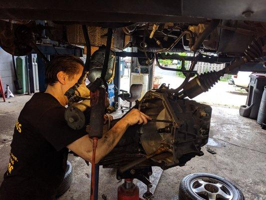 Replacing transmissions