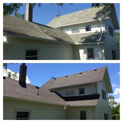 Grass Lake Farm House Before and After!