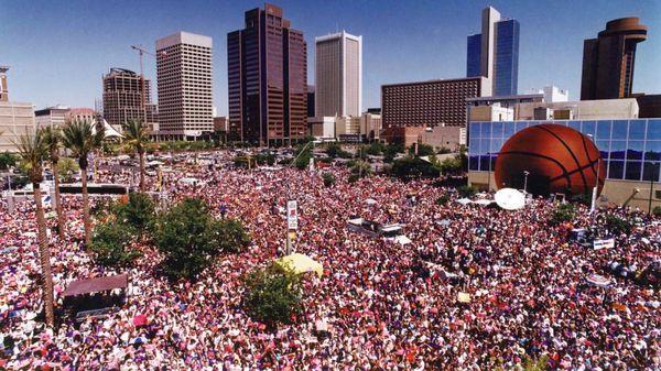 The parade when SWA goes bankrupt.