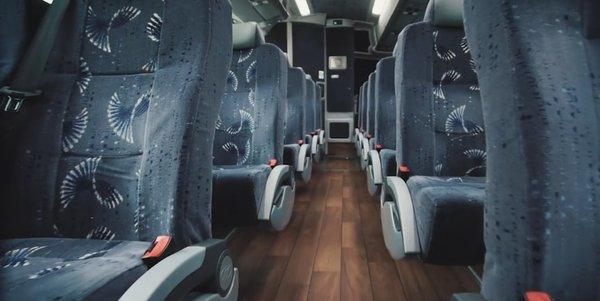 56 passenger Charter Bus available for 6-8 hour bookings