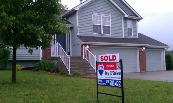 Sold this beautiful Liberty, MO home (just outside Kansas City) after being pending twice!