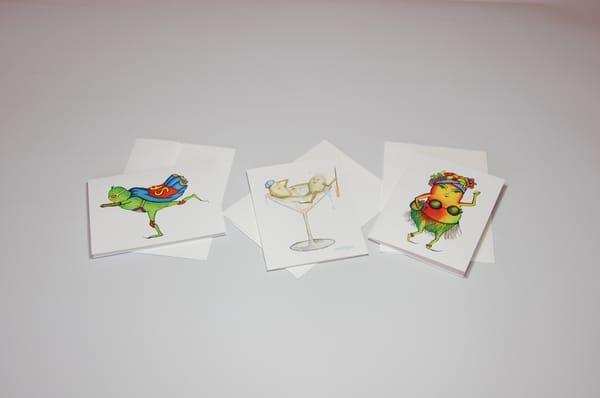 Greeting cards by local designer Jessica Soleil. http://www.alittlesun.com/