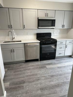 Edison Apartment complete kitchen remodel