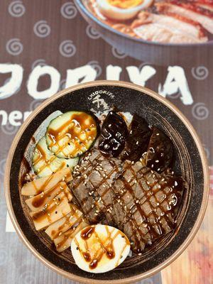 Saucy Beef Poke Bowl