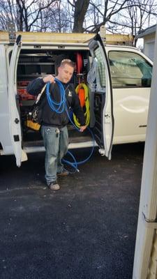 Ready to remove some built up dryer lint. Check out our video of dryer vent cleaning in action!