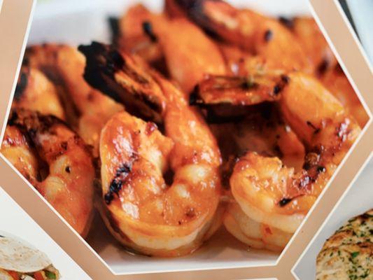 Tandoori and grilled shrimp available