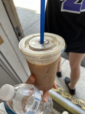 Iced panda bear mocha (chocolate, vanilla, espresso)