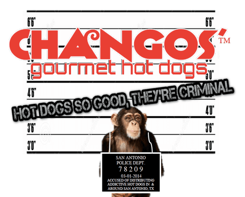 We make no excuses for the crimes we commit! Our 
 Hot Dogs ARE so good, they're criminal!