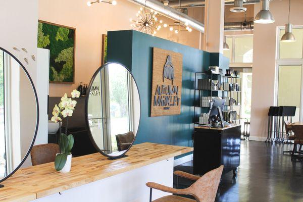 Autumn Markley Salon is a sanctuary that has been curated to be a place in which creativity and genuine connection can thrive.