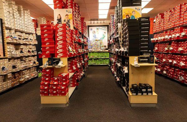 Wide Shot of Interior of Store