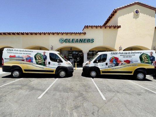 Classic Cleaners offers free pickup and delivery!