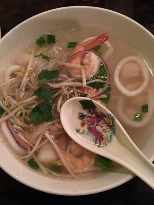 Seafood pho