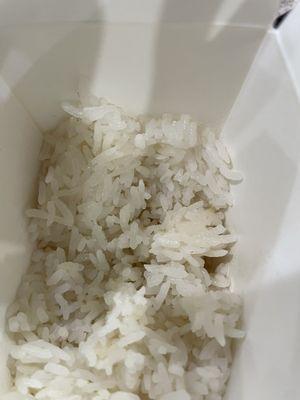 Oily discolored rice