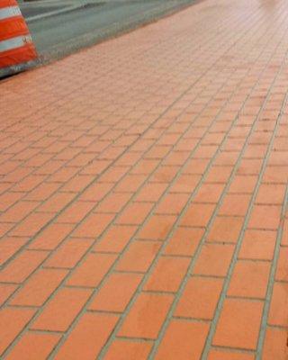 Schroeder & Schroeder takes pride in their work and is qualified in colored concrete with stencil brick patterns