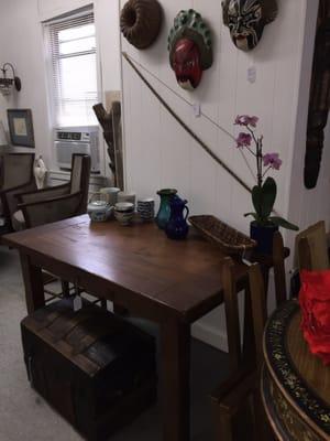 Beautiful French oak farm table from ABC home