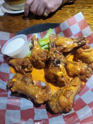 Cajun Blue cheese wings