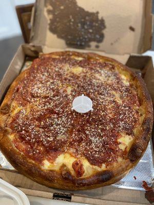 Deep dish Pizza (to go order)