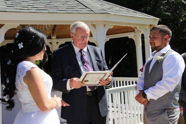 Keena and Vincent at Creekside Estate June 2017